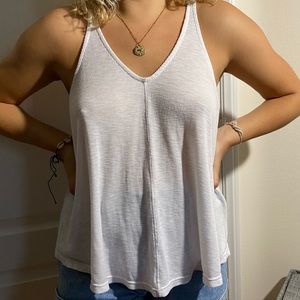 White Free People Tank